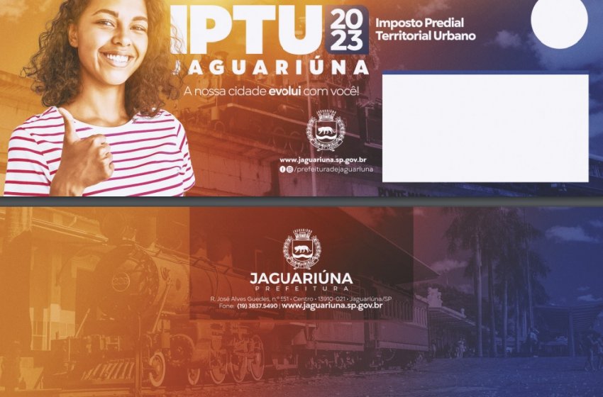 CONTRIBUINTE PODE BAIXAR GUIAS DO IPTU PELO SITE DA PREFEITURA E APLICATIVO ‘CIDADÃO ONLINE’; PAGAMENTO PODE SER FEITO POR PIX
