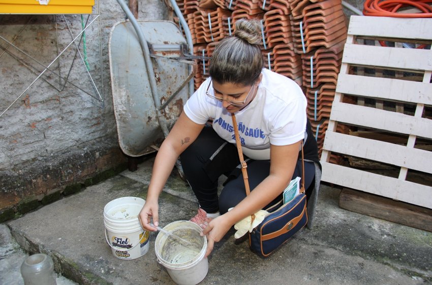 SAÚDE REALIZA MUTIRÃO CONTRA A DENGUE NO SÁBADO
