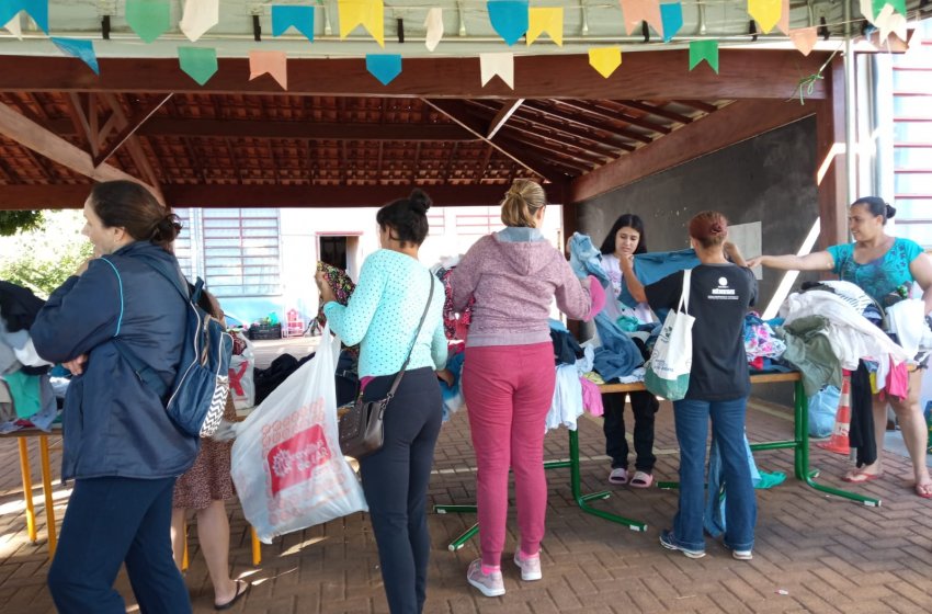 PROGRAMA JAGUARIÚNA SOLIDÁRIA MOVIMENTA ESCOLA ÂNGELO BIZZO