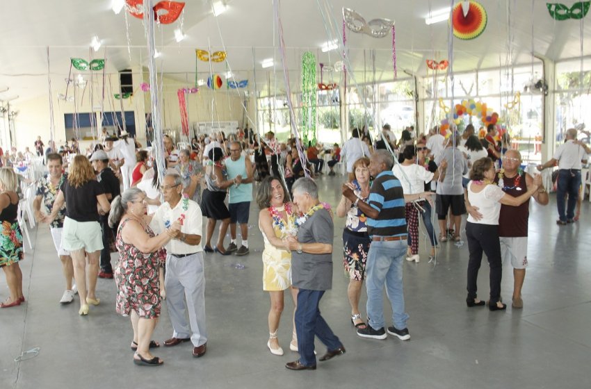 CARNAVAL DO BAILE DA TERCEIRA IDADE SERÁ NO DIA 8 DE FEVEREIRO