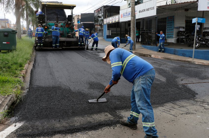 PREFEITURA INICIA RECAPEAMENTO ASFÁLTICO NA AVENIDA ANTÔNIO PINTO CATÃO