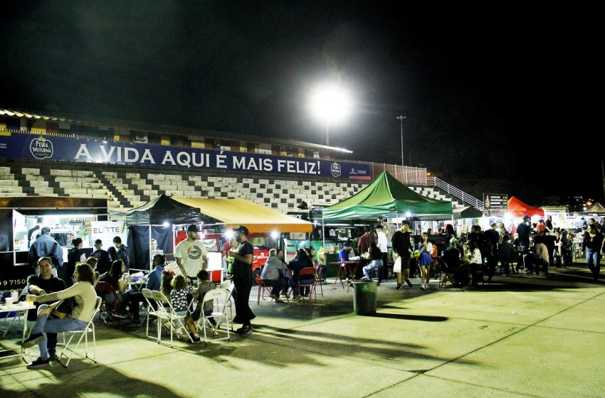 PARQUE SANTA MARIA RECEBE MAIS UMA EDIÇÃO DA FEIRA NOTURNA 