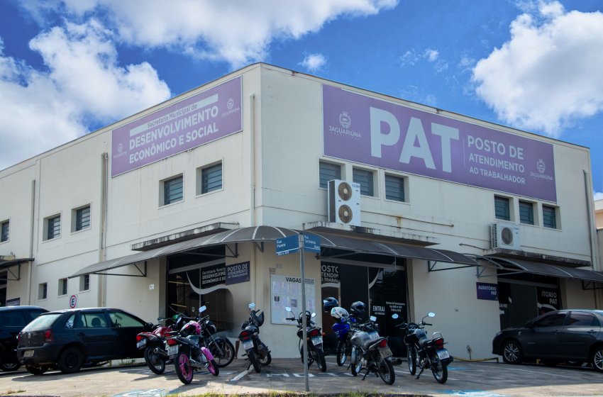 PAT DE JAGUARIÚNA PROMOVE SELEÇÃO PARA JOVENS APRENDIZES NESTA QUARTA