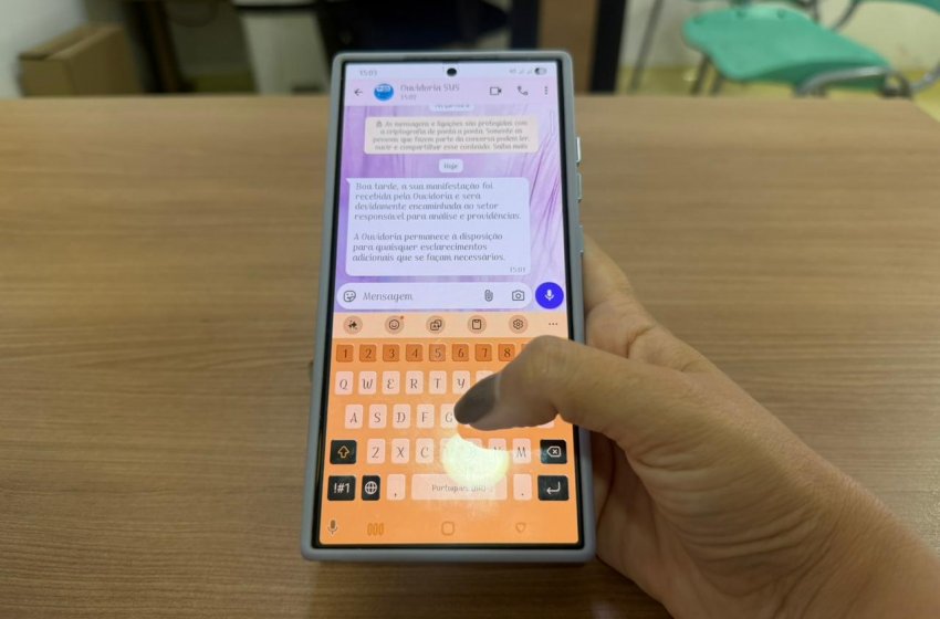 JAGUARIÚNA LANÇA WHATSAPP DA OUVIDORIA DA SAÚDE