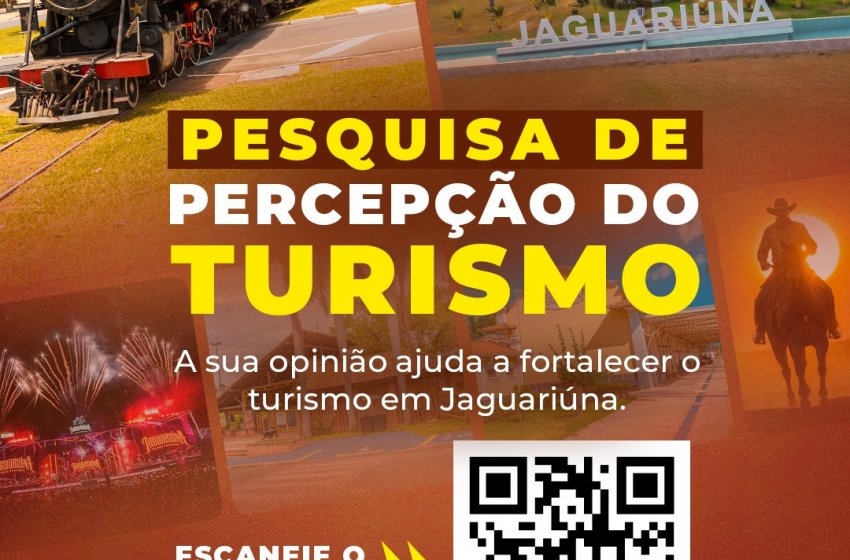 PESQUISA BUSCA FORTALECER TURISMO EM JAGUARIÚNA