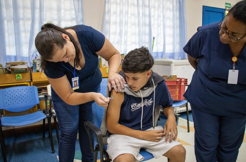 SAÚDE E EDUCAÇÃO ALINHAM AÇÕES DO PROGRAMA SAÚDE NA ESCOLA PARA 2026 EM JAGUARIÚNA