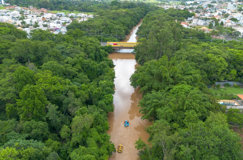 PREFEITURA DE JAGUARIÚNA ESTUDA IMPLANTAÇÃO DE ATIVIDADES DE AVENTURA NO RIO JAGUARI