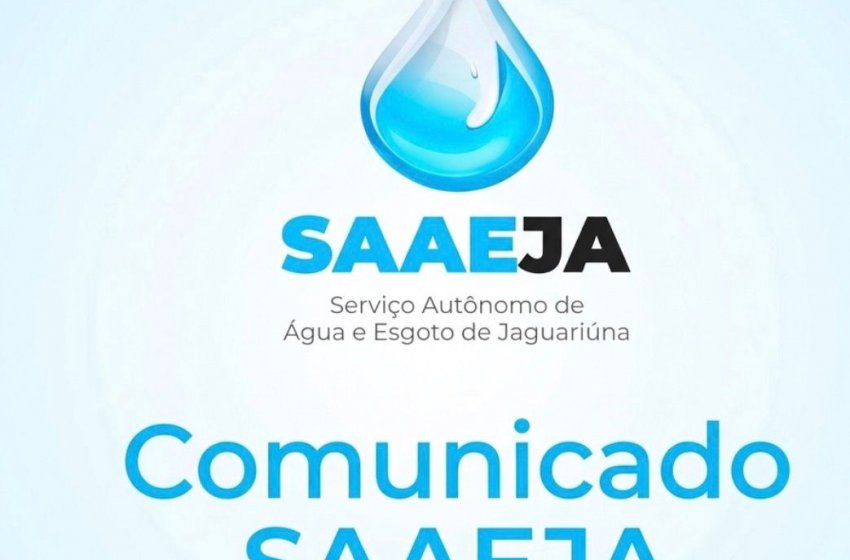 COMUNICADO OFICIAL – SAAEJA