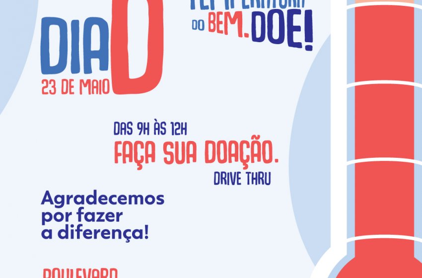 CAMPANHA DO AGASALHO DE JAGUARIÚNA TERÁ DRIVE-THRU SOLIDÁRIO NO DIA 23 DE MAIO