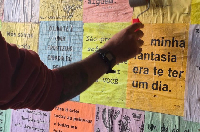 PROJETO LAMBE-LAMBE LEVA MENSAGENS INSPIRADORAS PARA A COMUNIDADE 