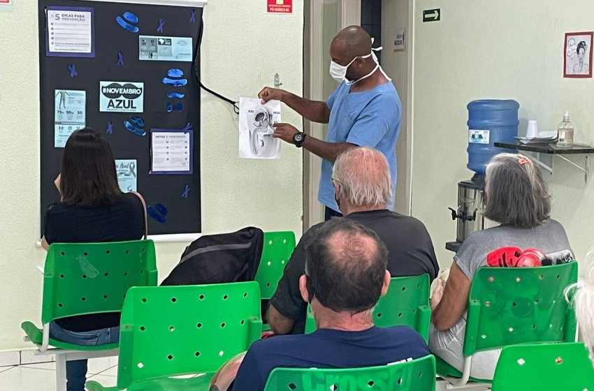 AÇÕES DO “NOVEMBRO AZUL” ALERTAM A POPULAÇÃO SOBRE O CÂNCER DE PRÓSTATA