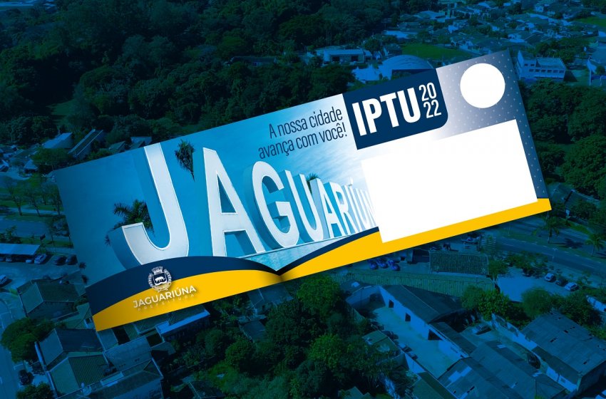 PREFEITURA DE JAGUARIÚNA COMEÇA A ENTREGAR CARNÊS DE IPTU, TAXA DE LICENÇA E ISS